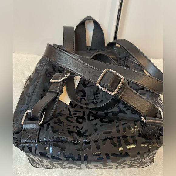 ?  NWT Calvin Klein Saddie Black Backpack main image 8
